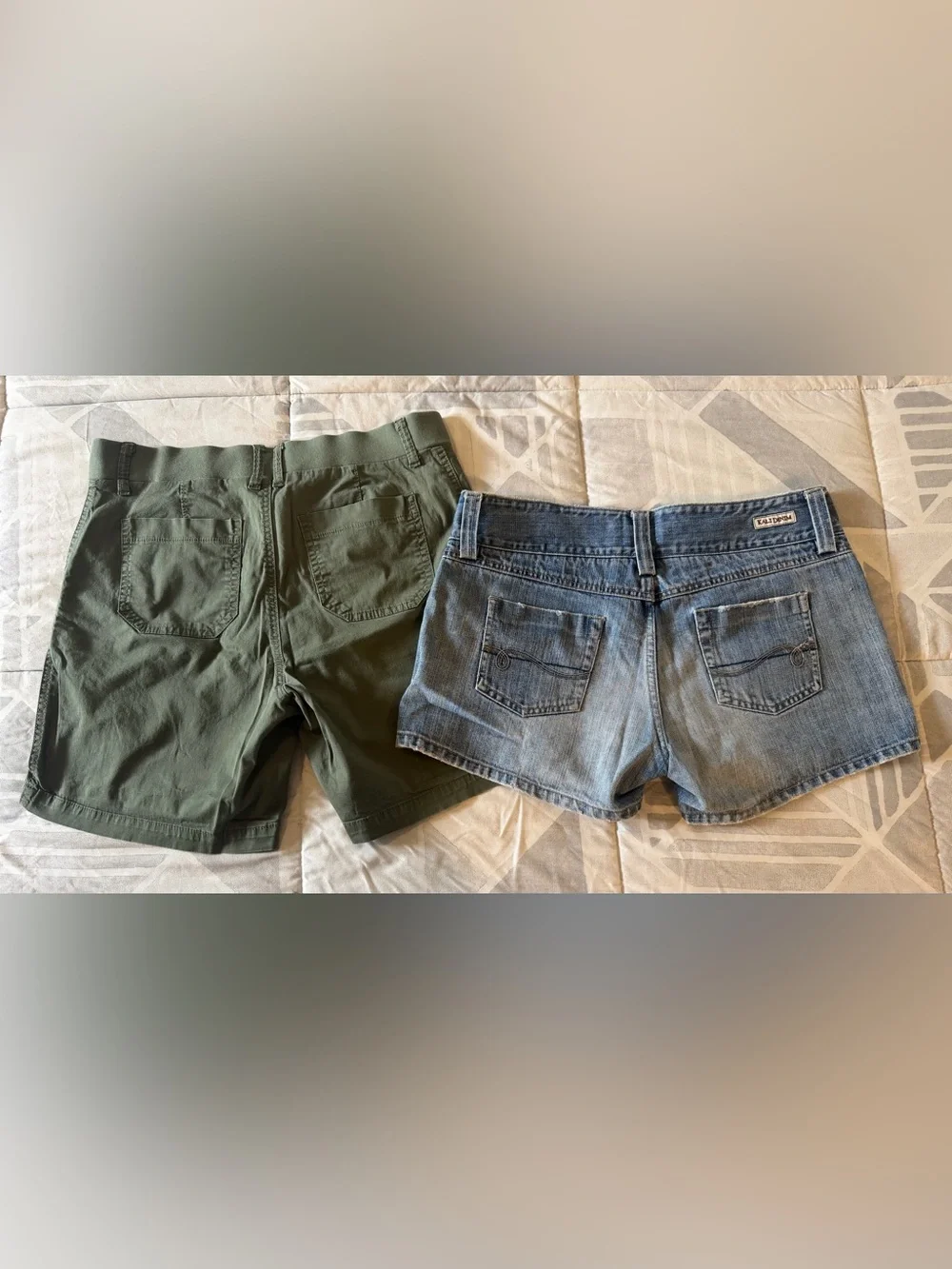 Kali Denim Shorts Duo